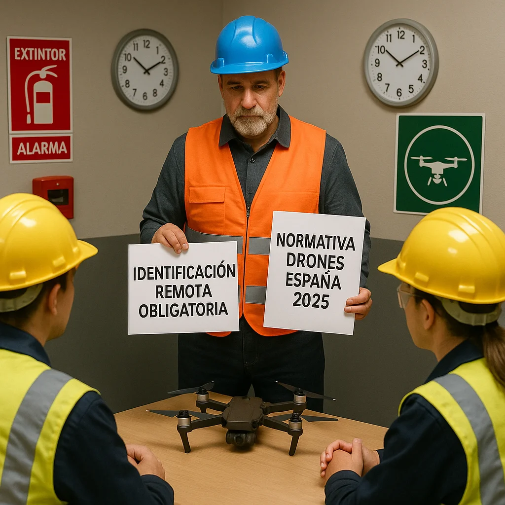Sistema de identificación remota obligatoria para drones 2026
