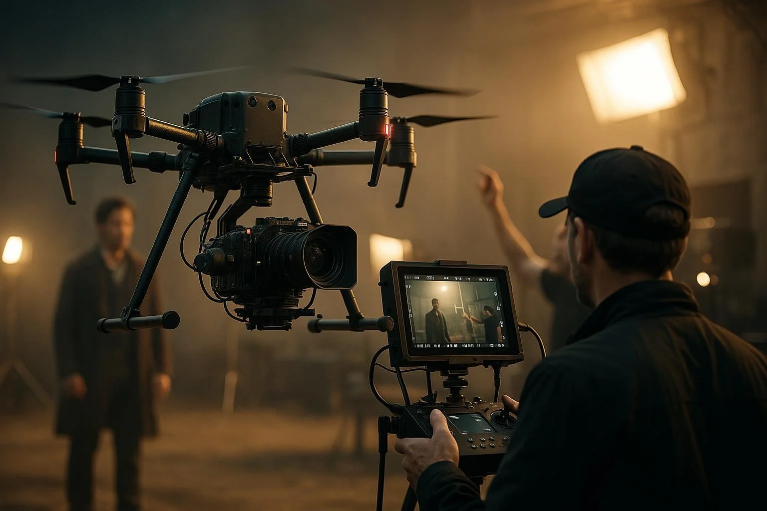Drones en Cinematografía: Planos Aéreos que Cautivan la Mirada