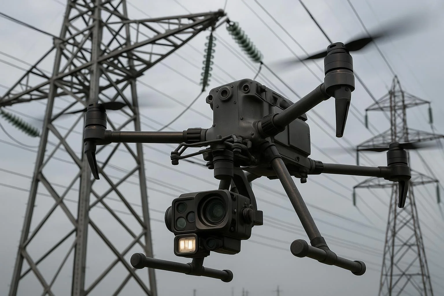 Inspección de Torres Eléctricas con Drones: Tecnología de Vanguardia