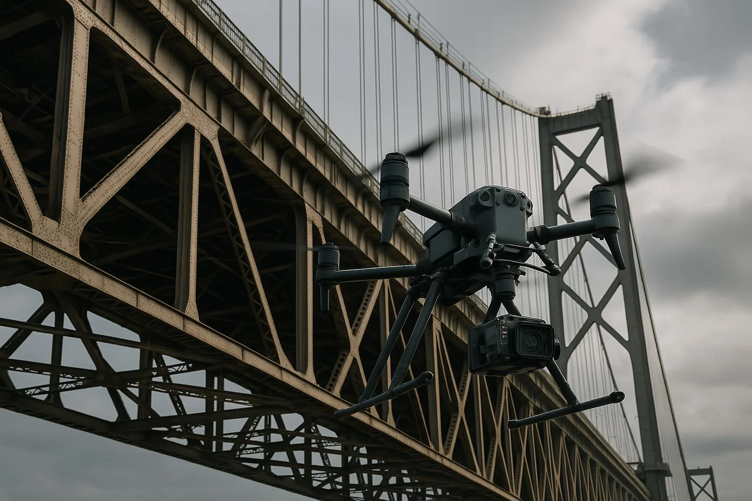 Inspección de infraestructuras con drones